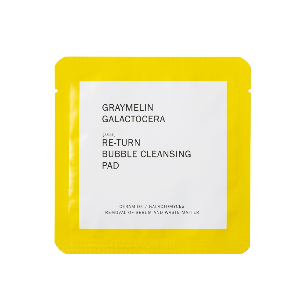 GRAYMELIN GRAYMELIN GALACTOCERA RE-TURN BUBBLE CLEANSING PAD / 5ea
