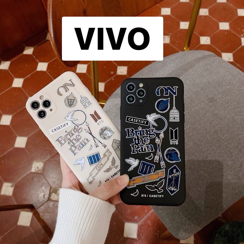 เคสซิริโคน เคสโทรศัพท์มือถือ เคสTPU vivo y12s y20 y93 y91 y91i y3 y11 y12 y15 y17#981