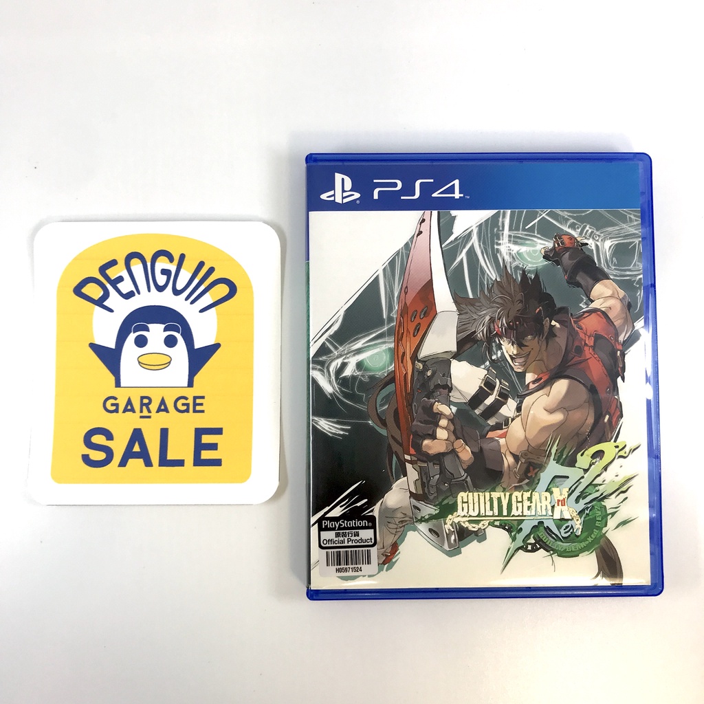 แผ่นเกมส์ Ps4 มือสอง GUILTY GEAR XRD REV 2 แผ่นแท้