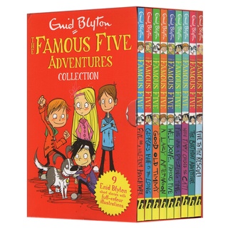 พร้อมส่ง!! Famous Five โดย Enid Blyton ชุด 9 เล่ม