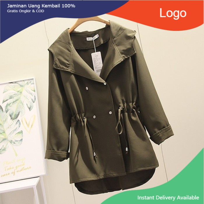 Helius Parka OUTFIT | เสื้อแจ็กเก็ต Parka สไตล์ทหาร สําหรับผู้หญิง