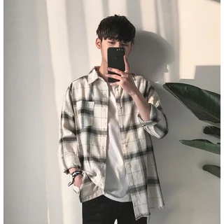 MR-DEER เสื้อเชิ๊ตเเขนยาวผู้ชาย เสื้อคอปก รุ่น 1246