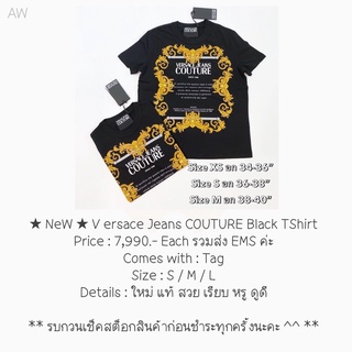 ★ NeW ★ V ersace Jeans COUTURE Black TShirt