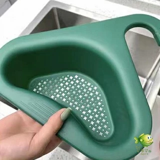 YOYO ตะแกรงกรองอ่างล้างจาน ตะกร้าระบายน้ำ คอเป็ดแขวนได้ กล่องเก็บของพลาสติก Sink filter rack