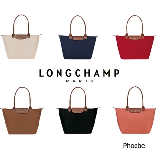 Longchamp กระเป๋าสะพายข้างผู้หญิง （L.M）กระเป๋าช้อปปิ้งแบบพับได้