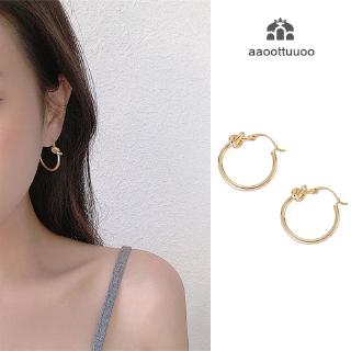 Simple Fashion Hollow Earrings Circle Earrings Fashion Jewelry