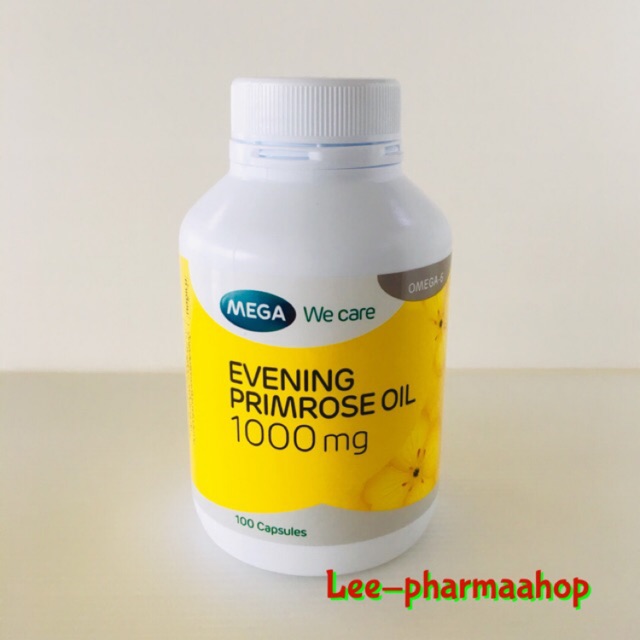 Mega Wecare Evening Primrose oil 30's/100's // Mega EPO