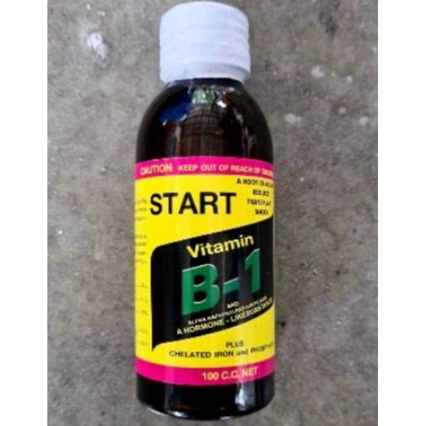 Start B-1 น้ำยาเร่งราก วิตามินบี1 ชนิดขวด100ซีซี