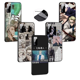 เคสมือถือ แบบนิ่ม ลาย Kento Nanami Jujutsu Kaisen CG14 สําหรับ Huawei Y5P Y6P Y7A Y8P Y9A Y6 Y9 Prime 2019 2018