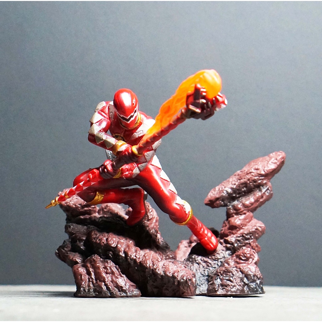 Bandai Abaranger Abareddo Sentai Rangers strike solid เรนเจอร์ เซนไต ขบวนการ 5 สี โมเดล DIORAMA อาบะเรนเจอร์