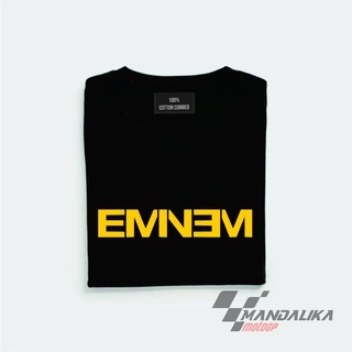 เสื้อยืดคอกลมเสื้อเชิ้ต ลายวงดนตรี EminemS-5XL