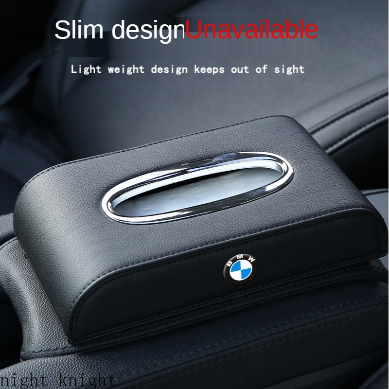 (กล่องทิชชู่) กล่องทิชชู่หนัง คุณภาพสูง สําหรับ BMW F30 F20 F10 E34 E46 E60 E90 E36 X1 X3 X5 G20 G30