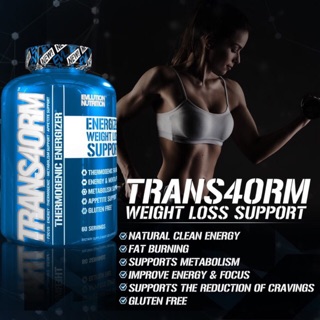 EVLution Nutrition, Trans4orm Thermogenic Energizing Fat Burner Supplement, 120 Capsules