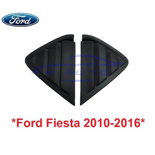 ครอบกระจกหลัง ครอบกระจกประตูหลัง ดำด้าน ฟอร์ด เฟียสต้า Ford  Fiesta 5Dr Hatchback ปี 2010 2016 2018 ครอบกระจก มุม ท้ายรถ