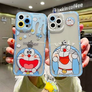 For Redmi 9A 9C 9T 10 Note 7 8 9 10 11 Pro 9S 10S 11S Xiaomi Mi 8 10 11 Lite 10T 11T 12 POCO M3 M4 X3 GT Doraemon Soft TPU Case Camera Lens Full Transparent Cover | DFB013