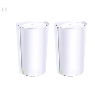 MESH WI-FI ( เครือข่าย ไวไฟ) TP-LINK DECO X90 - AX6600 WHOLE HOME MESH WI-FI SYSTEM (PACK 2)