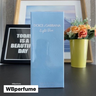 น้ำหอมแท้100% Dolce &amp; Gabbana Light Blue for Women EDT 100ml