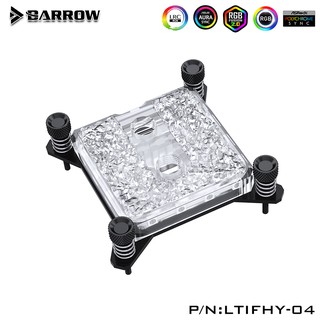 Barrow Icicle series CPU water block for INTEL platform (Acrylic Edition) รับประกัน 1 ปี