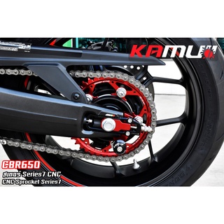 สเตอร์หลังตรงรุ่น CBR-650 CNC งาน kamui A01