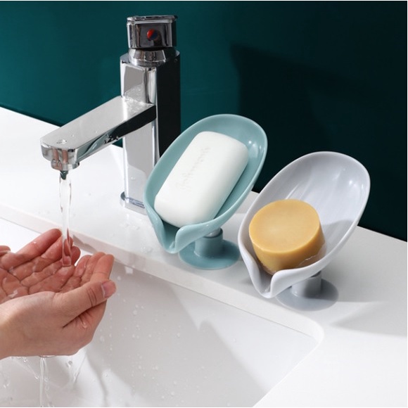 ที่วางสบู่ติดแน่น ฐานสุญญากาศ ไม่ต้องเจาะผนัง ระบายน้ำดี หมดปัญหาสบู่ละลาย - รูปที่ 5