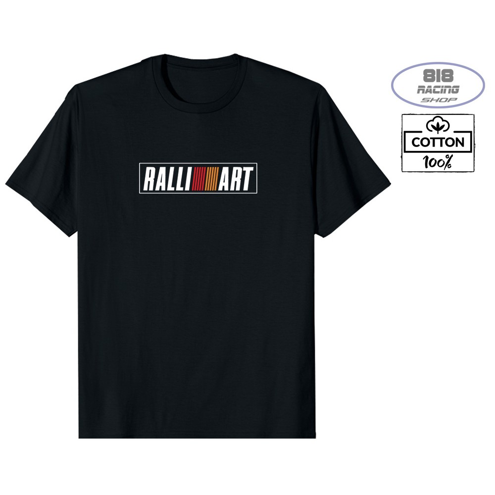 เสื้อยืด RACING เสื้อซิ่ง [COTTON 100%] [RALLI ART]