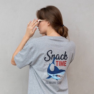 เสื้อยืด ลาย Ash houseofcuff motif Snack time 4XL