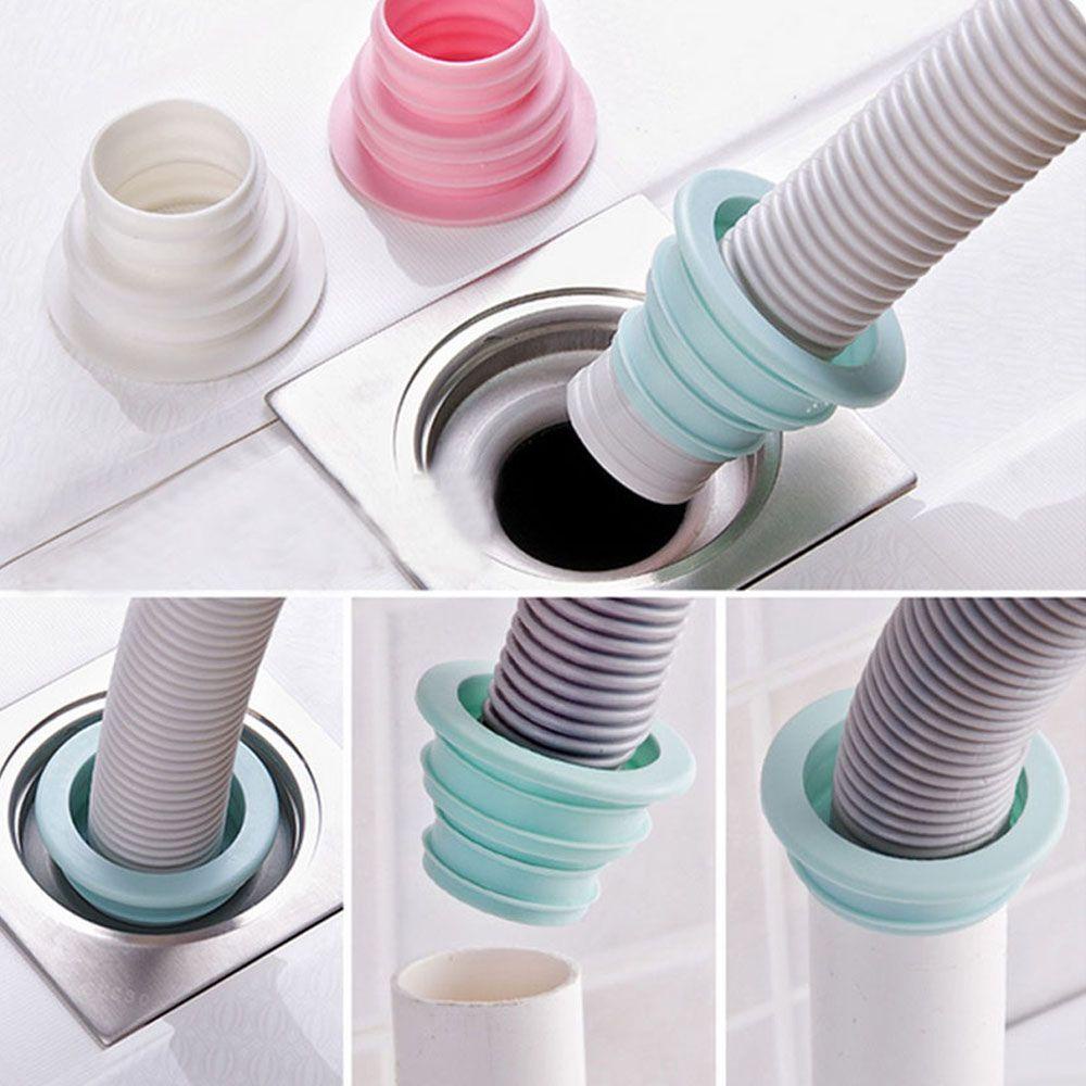 LUXELUNGE 1PC เครื่องซักผ้าควบคุมปลั๊กซีลท่อระบายน้ําแหวนท รูปที่ 6