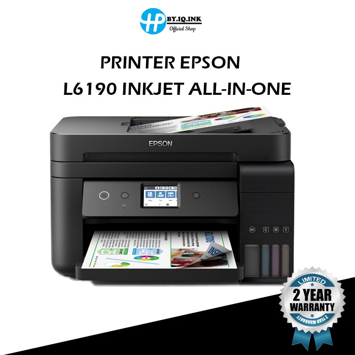 Epson L6190 Wi Fi Duplex All In One Ink Tank Printer With Adf หมึกแท้ ประกัน 2ปี Shopee Thailand 7580