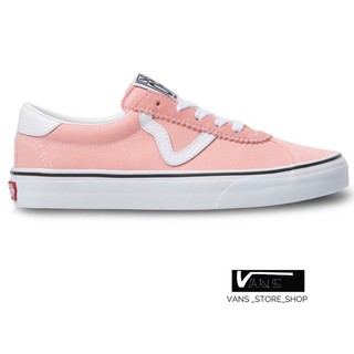 VANS SPORT DENIM PINK TRUE WHITE SNEAKERS สินค้ามีประกันแท้