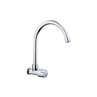 ก๊อกซิงค์ ก๊อกซิงค์เดี่ยวติดผนัง KARAT EC-04-531-50 สีโครม ก๊อกน้ำ ห้องน้ำ SINK FAUCET KARAT EC-04-531-50 CHROME