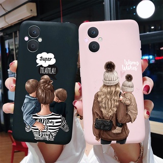 เคสโทรศัพท์มือถือ ซิลิโคนนิ่ม กันกระแทก ลาย Super Mom แฟชั่น สําหรับ Oppo Reno 7Z 8Z Reno7 Z 5G