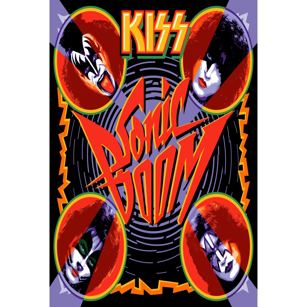 โปสเตอร์ วงKiss Band วงคิส Rock Poster รูปภาพติดห้อง ตกแต่งผนัง โปสเตอร์วงดนตรี โปสเตอร์ติดผนัง โปสเ