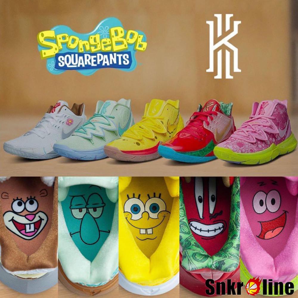 kyrie spongebob size 13