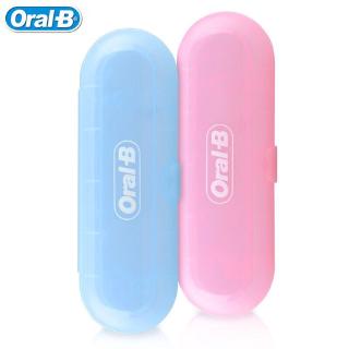 Oral B กล่องเก็บแปรงสีฟันไฟฟ้า แบบพกพา สีฟ้า สีชมพู สําหรับตั้งแคมป์ เดินป่า กลางแจ้ง