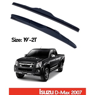 ที่ปัดน้ำฝน ใบปัดน้ำฝน ซิลิโคน ตรงรุ่น Isuzu Dmax 2007 ไซส์ 19-21 ยี่ห้อ CLASSIC กล่องขาวแท้