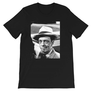 ROUNDคอลูกเรือNeckเสื้อยืด พิมพ์ลาย Staromia Barney Fife Fictional Character American Teion เหมาะกับของขวัญ สําหรับผู้ชา