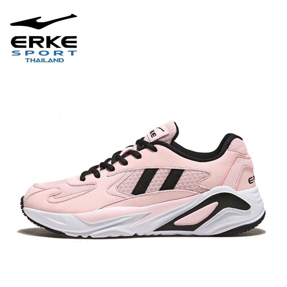 ERKE  Falcon 59 สี Pink/Black/White  รองเท้าผ้าใบผู้หญิง