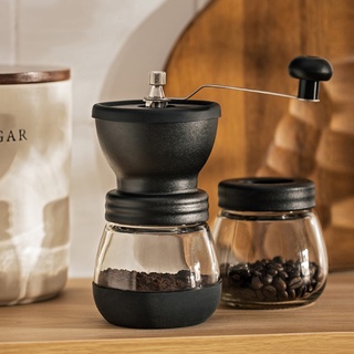 เครื่องบดกาแฟวินเทจ เครื่องบดสมุนไพร บดเมล็ดถั่ว ที่บดเม็ดกาแฟ Coffee Bean Grinder Sutairu