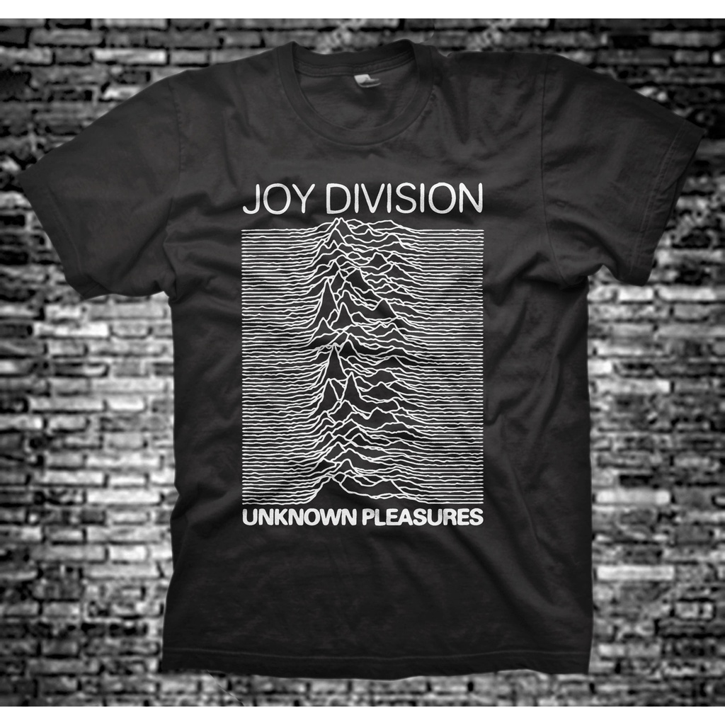 การพิมพ์เสื้อยืด คอกลม แขนสั้น ผ้า สบายและต่อต้านริ้วรอย สินค้าพร้อมส่ง JOY DIVISION - Men and Women