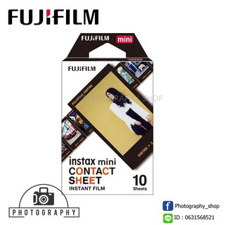 ฟิล์ม FILM FUJI INSTAX MINI CONTACT SHEET ฟิล์ม Fuji instax mini