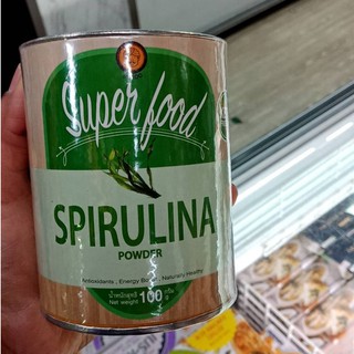 ✨นาทีทอง✨ บาบู ผงสไปรูลิน่า 100 กรัม Baboo Spirulina Powder 100 g