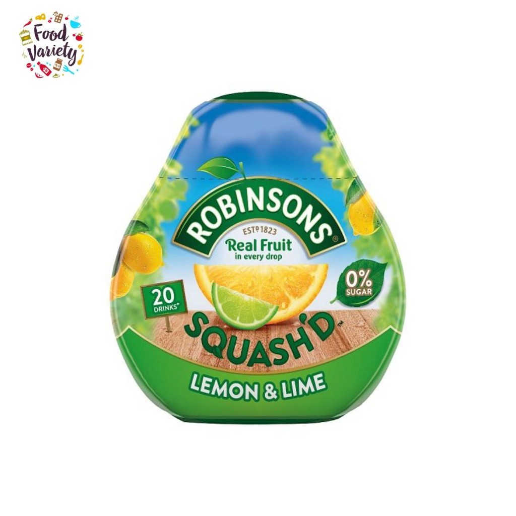 Robinsons Real Fruit Mini Lemon & Lime 66ml Robinsons ผลไม้แท้ มินิ เลมอนและไลม์ 66ml
