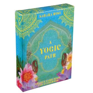 Yogic Path Oracle Tarot การ์ดเกมภาษาอังกฤษของเล่นสําหรับเด็ก