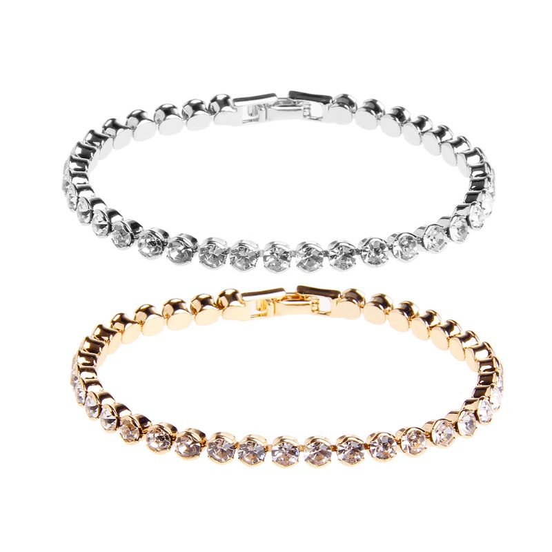 Camp Metal Design White Cubic Bracelet ของขวัญวันวาเลนไทน์คริสต์มาสพิเศษ