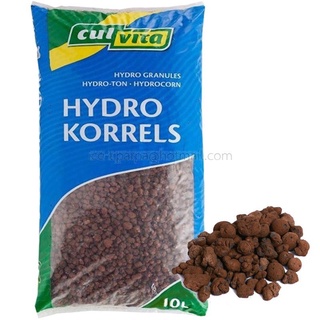 Hydro Granule 10L (เม็ดดินเผา 10 ลิตร) เม็ดดินเผา(Hydro Granules) นำเข้าจากเนเธอร์แลนด์