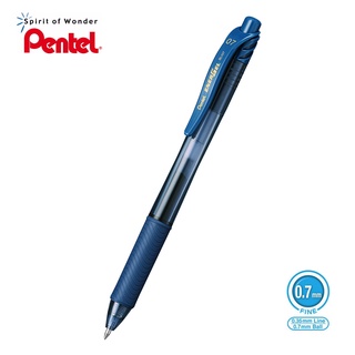 Pentel ปากกาหมึกเจล เพนเทล Energel X 0.7mm - หมึกสีน้ำเงินเข้ม