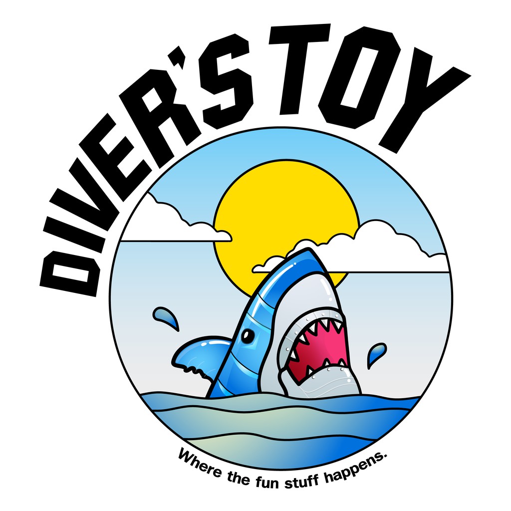 สติ๊กเกอร์ Diver's toy ดำน้ำ (กันน้ำ)