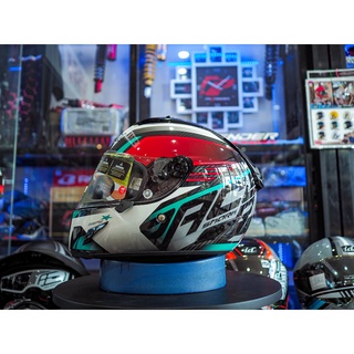 📣หมวกกันน็อค SHARK RACE-R PRO CARBON  ASPY CARBON RED BLUE รับประกัน 5ปี เต็ม