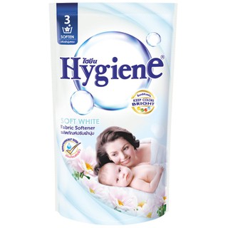 🔥สินค้าขายดี!! ไฮยีน น้ำยาปรับผ้านุ่ม สีขาว 600 มล. Hygiene Fabric Softener White Color 600 ML.