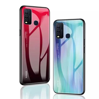 [ส่งจากไทย] Case Vivo Y50 เคสโทรศัพท์ วีโว่ เคสกระจกสองสี เคสกันกระแทก เคส vivo Y50 ขอบนิ่ม เคสกระจกไล่สี สินค้าใหม่